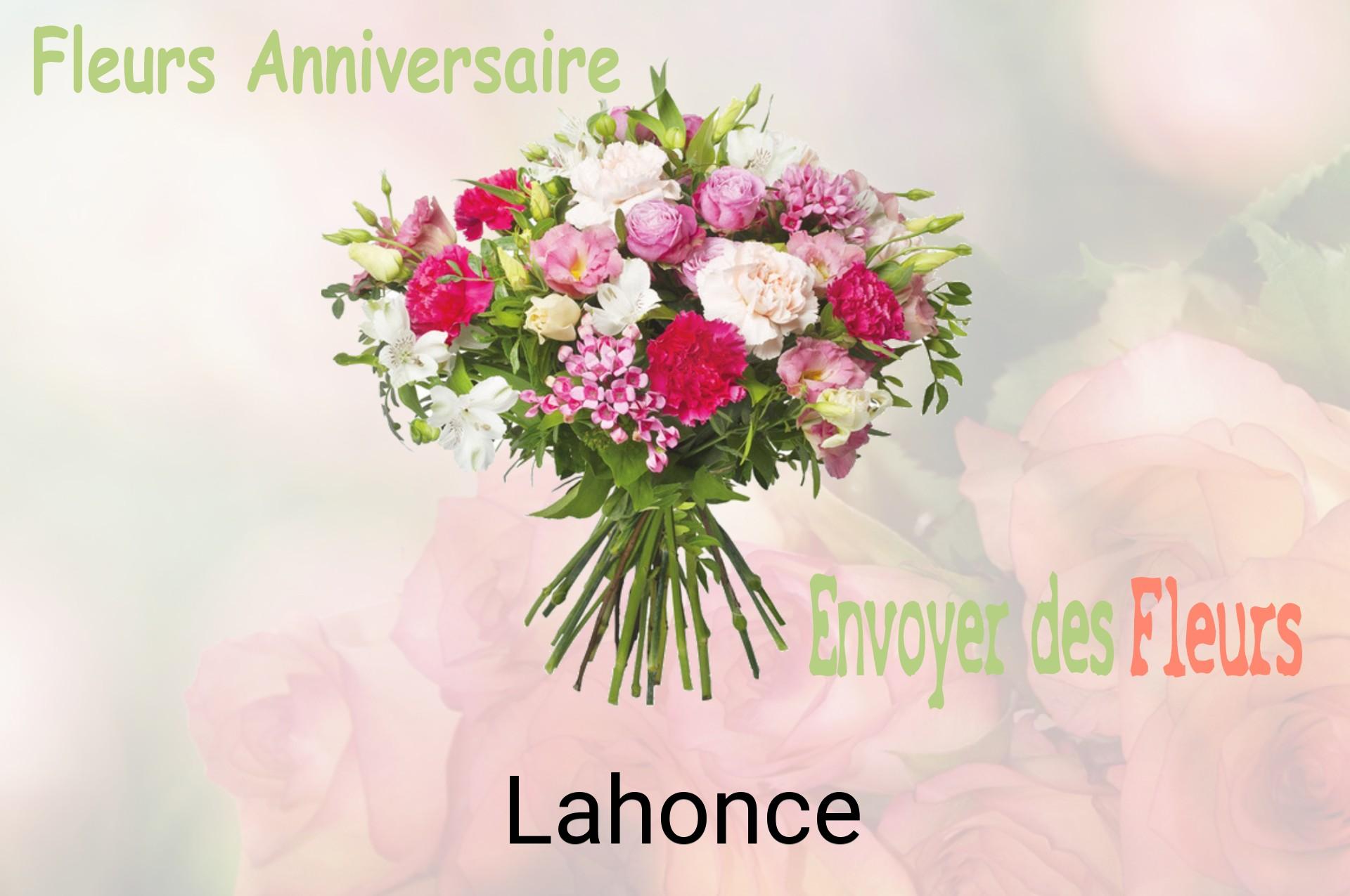 Bouquet de fleurs d’anniversaire livré à Lahonce